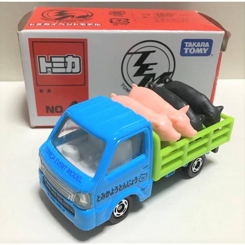 新品 トミカイベントモデル No.4 スズキ キャリイ ぶた運搬 新品 トミカイベントモデル No.4 スズキ キャリイ ぶた運搬