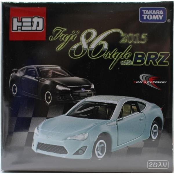 新品 トミカ Fuji 86 style with BRZ 2015 2台入り 240001012408