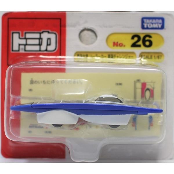 トミカ　ミニアクションシリーズ　26 トミカカーサービス 新品 トミカ No.26 東海大学 ソーラーカー 東海チャレンジャー