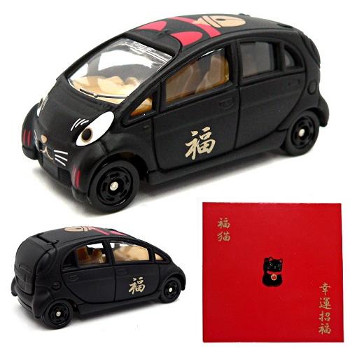 新品 トミカ 福々トミカ 福猫(招き猫） 三菱 i-MiEV 240001020213