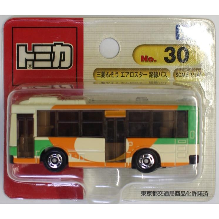 新品 トミカ 30 三菱ふそう エアロスター 路線バス(ブリスター