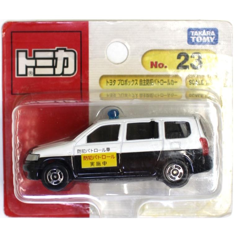 新品 トミカ 23 トヨタプロボックス 自主防犯パトロール 240001031739
