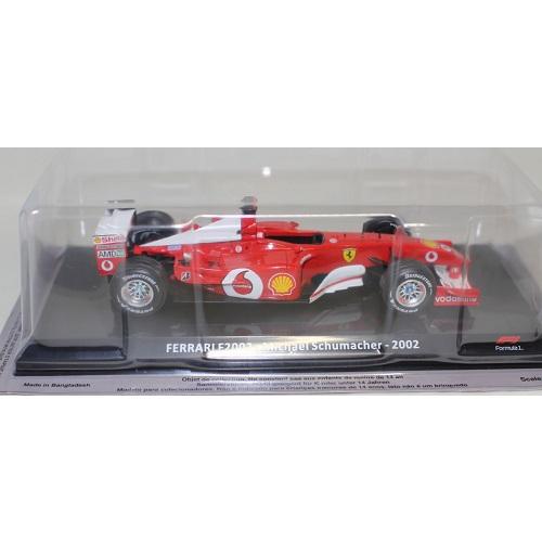 新品 185mm 1/24 フォーミュラー1コレクション フェラーリ F2002
