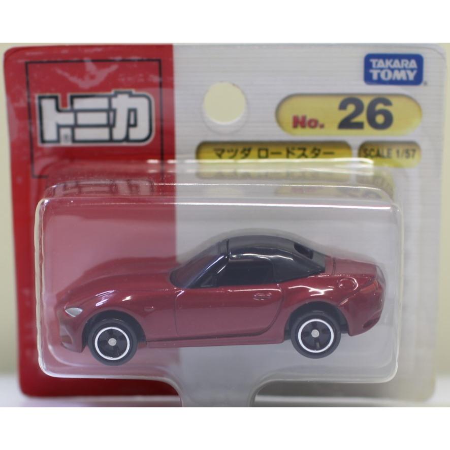 新品 トミカ 26 マツダ ロードスター (BP) 240001032142 : mini cars