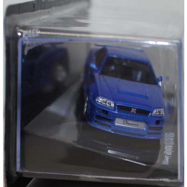 新品 1/43 ワイルド・スピード 日産 GT-R R34 ディアゴスティーニ