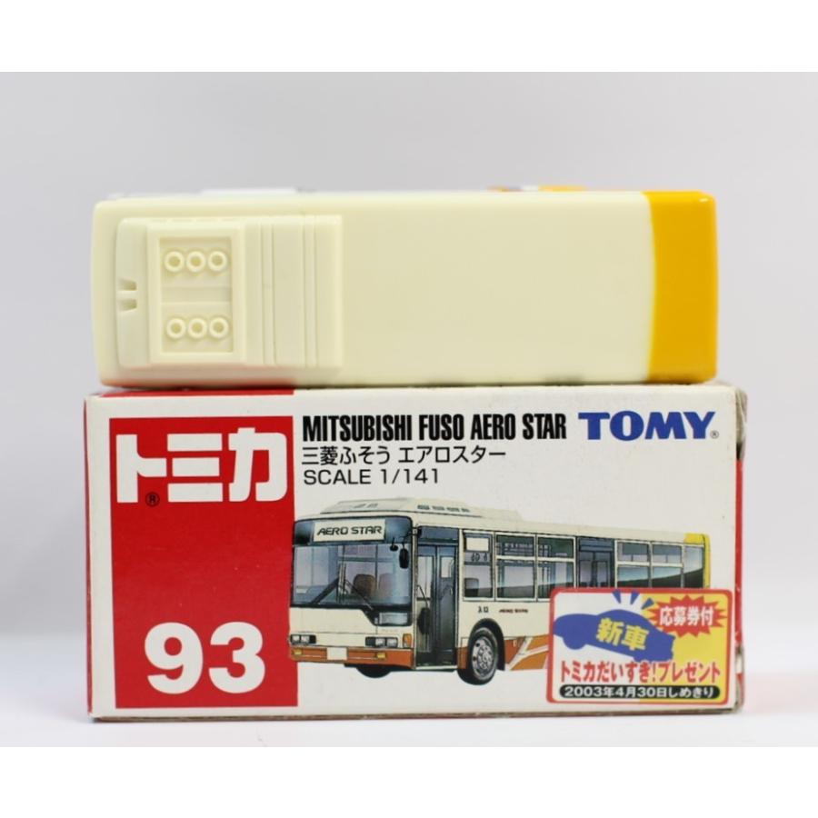 トミカ 三菱ふそう エアロスター 093 付属シール欠品2400010029295