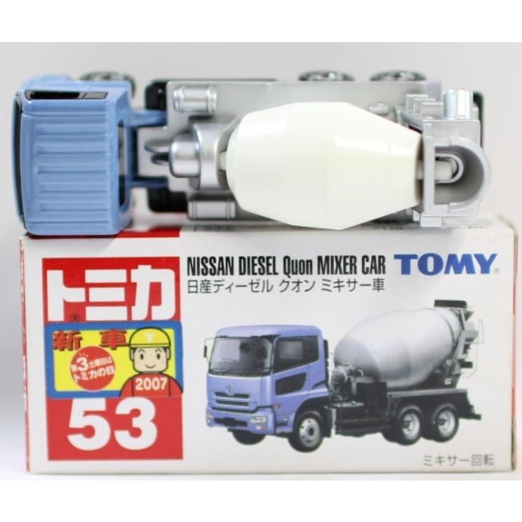 トミカ No 053 日産ディーゼル クオン ミキサー車 箱 新車シール 1 Mini Cars Yahoo ショッピング店 通販 Yahoo ショッピング