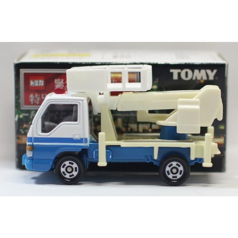  - トミカくじ７Ⅶ■05 緊急出動24時！特別警戒スペシャル　いすゞエルフ高所作業車 USED トミカくじ7 緊急出動24時！ 特別警戒スペシャル いすゞ