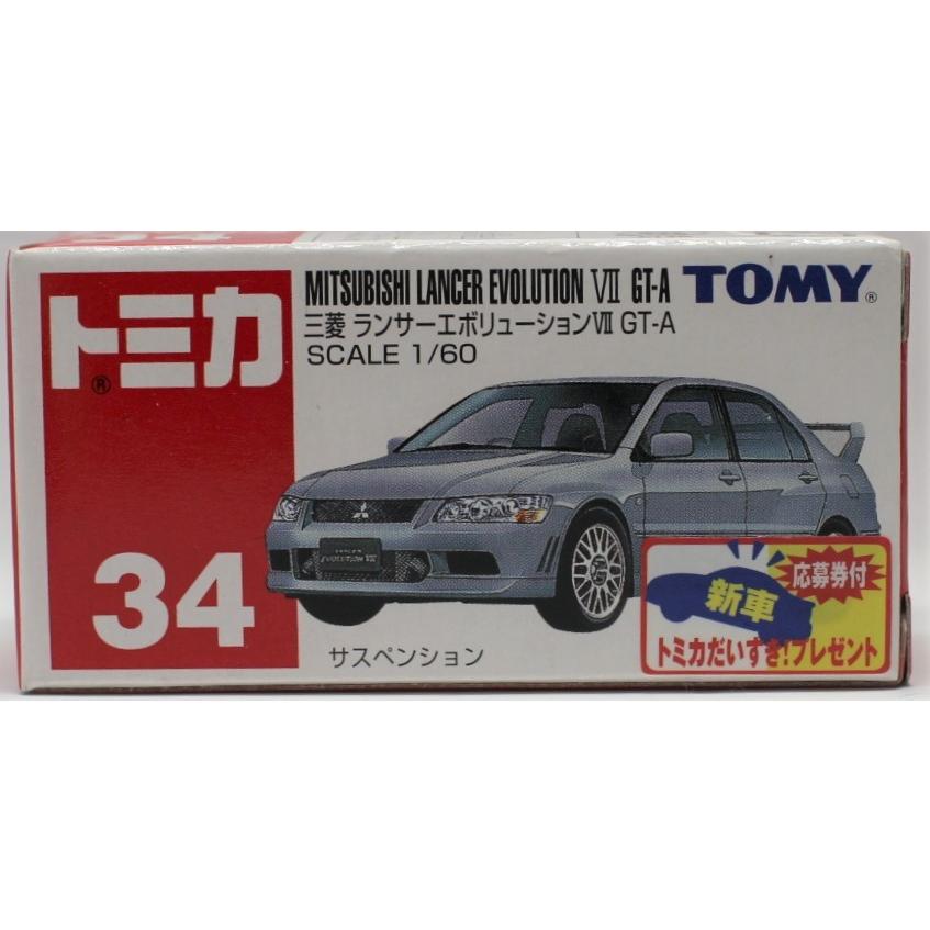 新品 トミカ 三菱 ランサーエボリューションvii Gt A 034 新車シールテープ封印 1 Mini Cars Yahoo ショッピング店 通販 Yahoo ショッピング
