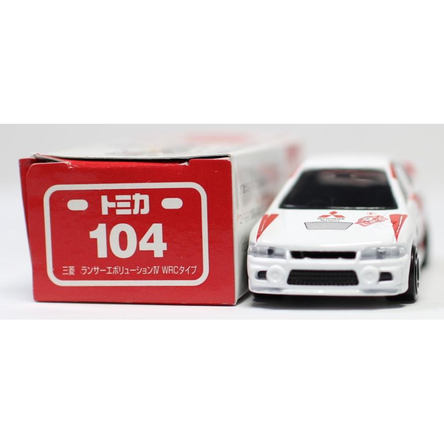 USED トミカ 104 三菱 ランサーエボリューション・WRCタイプ