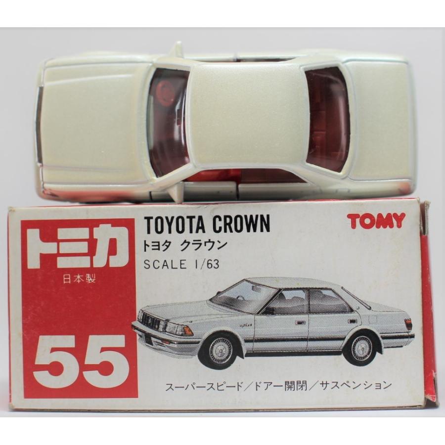 送料無料 日本製 トミカ 赤箱 55 トヨタ クラウン 8代目s130 パールホワイト 未使用品 日本公式品 Kishakatoliketiranedurres Com