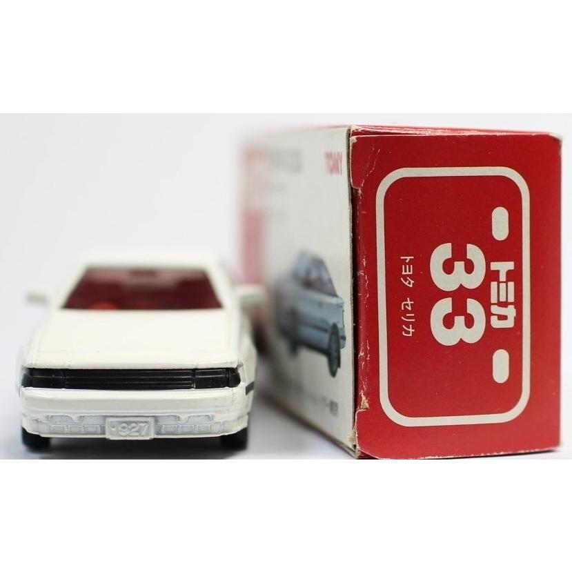 USED】トミカ 日本製 33 トヨタ セリカ 1/58 白 赤TOMYロゴ