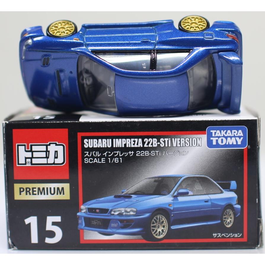 USED トミカ トミカプレミアム15 スバル インプレッサ 22B-STi 
