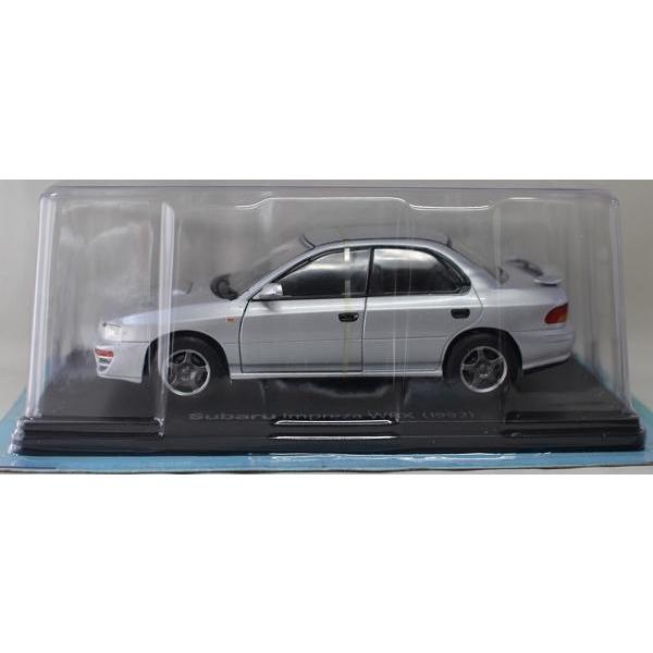 USED 未開封1/24国産名車コレクション スバル インプレッサWRX 1992