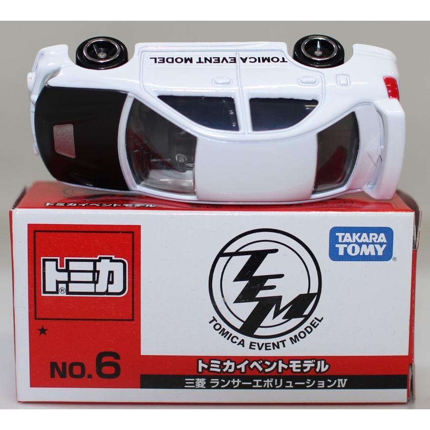 USED トミカ イベントモデル 6 三菱 ランサーエボリューションIV