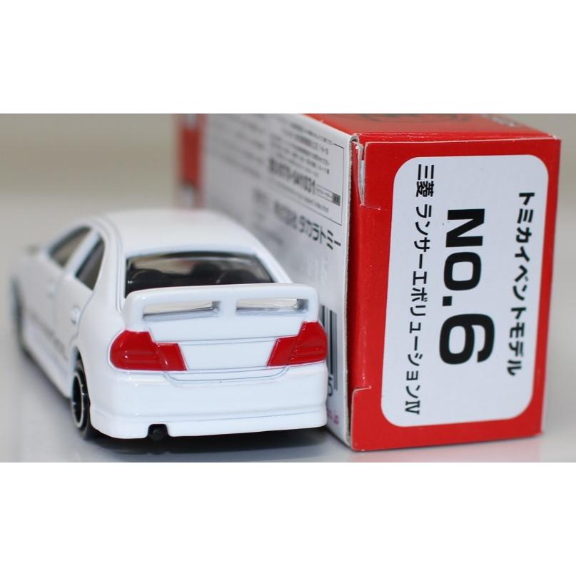 USED トミカ イベントモデル 6 三菱 ランサーエボリューションIV