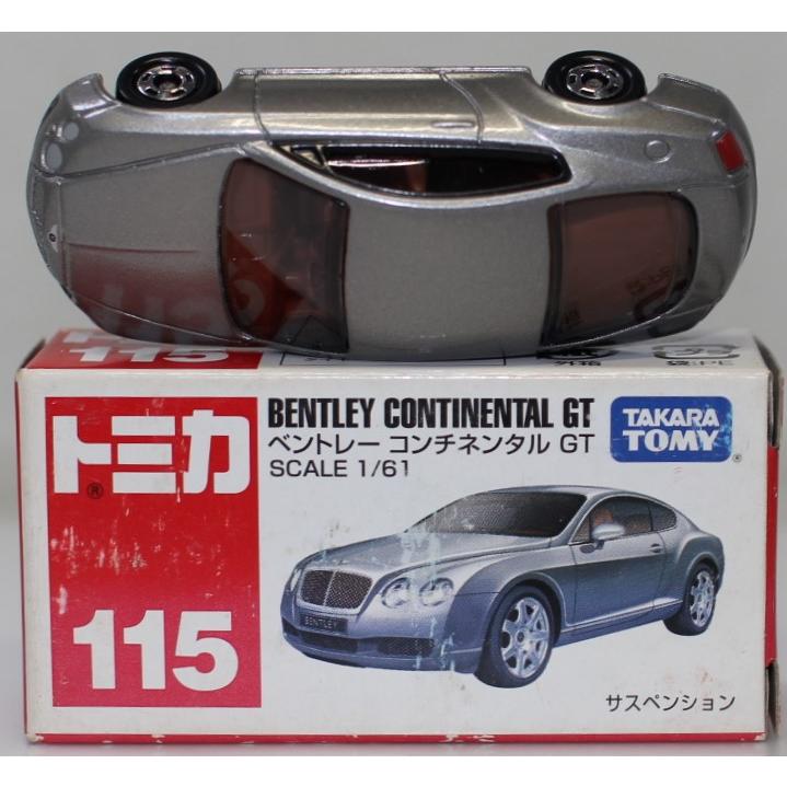 京商 ベントレー トミカ Amazon | トミカ №115 ベントレー コンチネンタル GT (箱