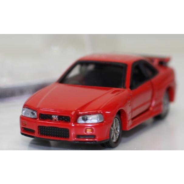 USED トミカリミテッド 日産 スカイライン GT-R R34 レッド 75mm