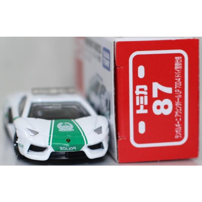 USED トミカ 87 ランボルギーニ アヴェンタドール LP700-4ドバイ警察