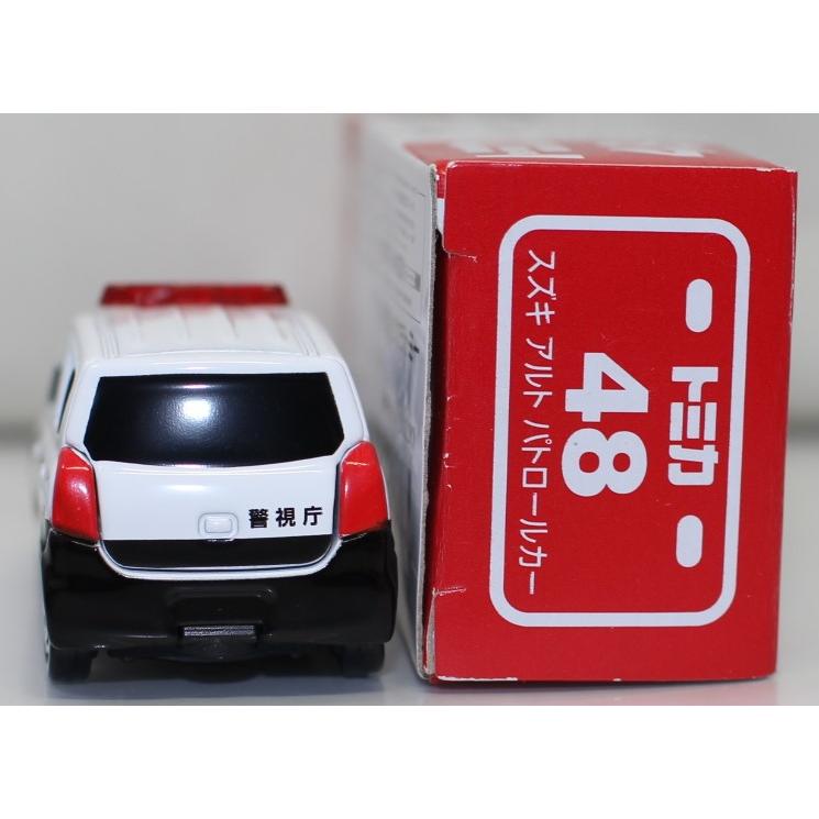 USED マーク切り取り トミカ 48 スズキ アルト パトロールカー