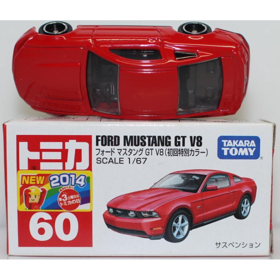 USED トミカ 60 フォード マスタング GT V8 初回特別カラー