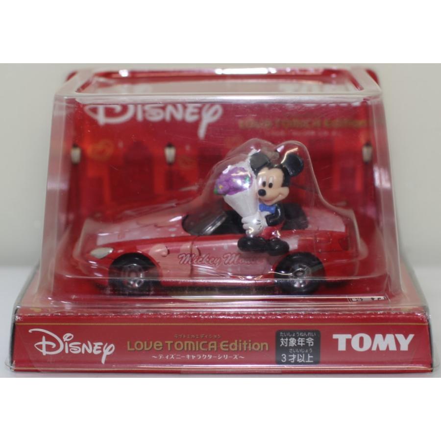 USED トミカ ディズニー フィギア付き ホンダ S2000 赤 ミッキー