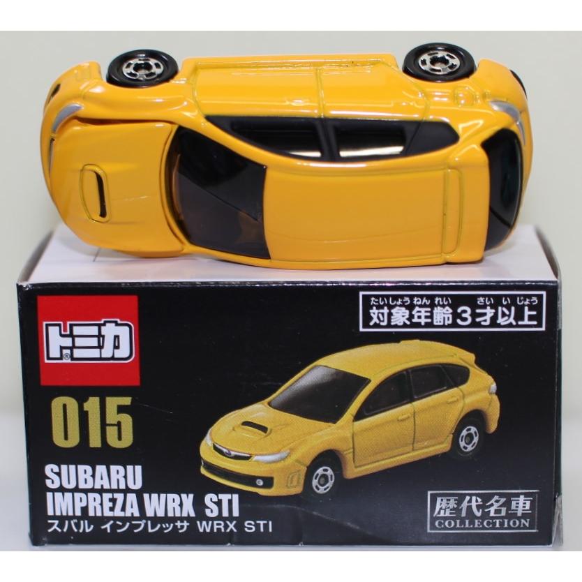 USED トミカ歴代名車コレクション 015 スバル インプレッサ WRX STI