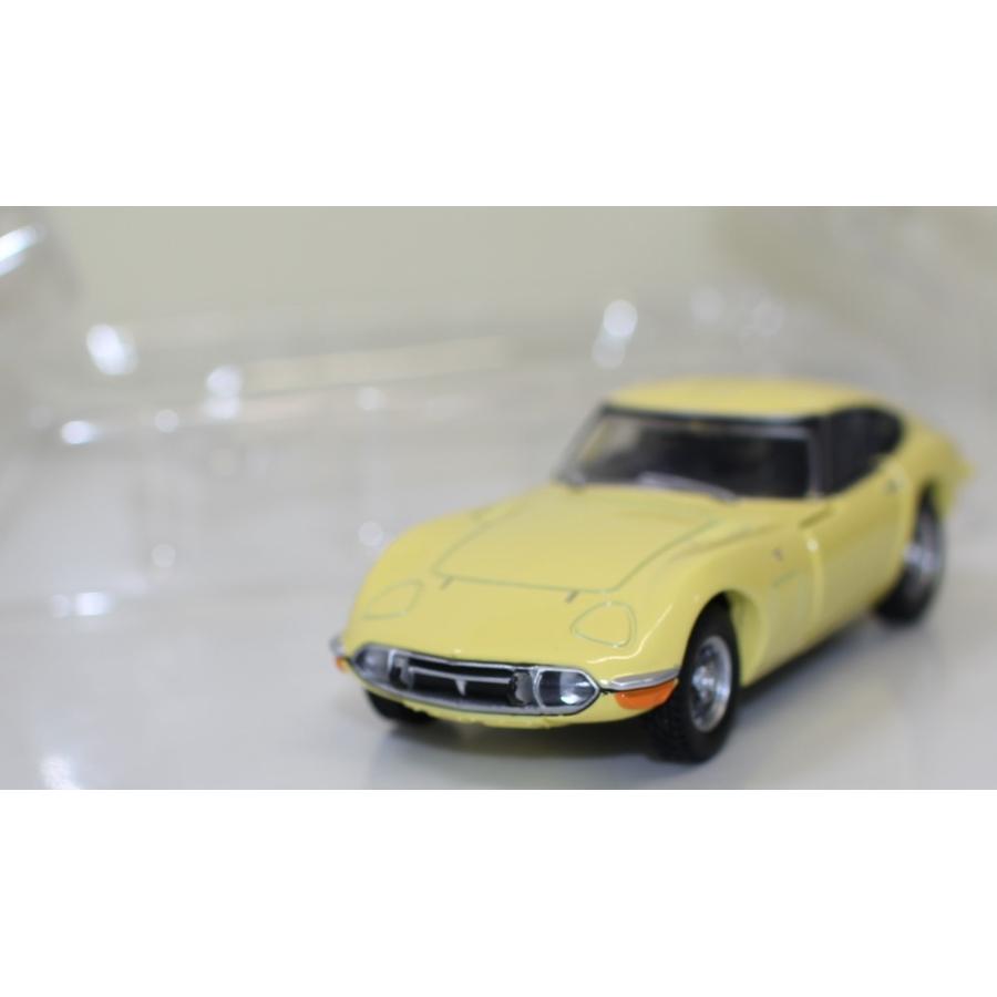USED 1/43 トミカプレミアムRS トヨタ 2000GT 黄色 95mm トミカくじ 01