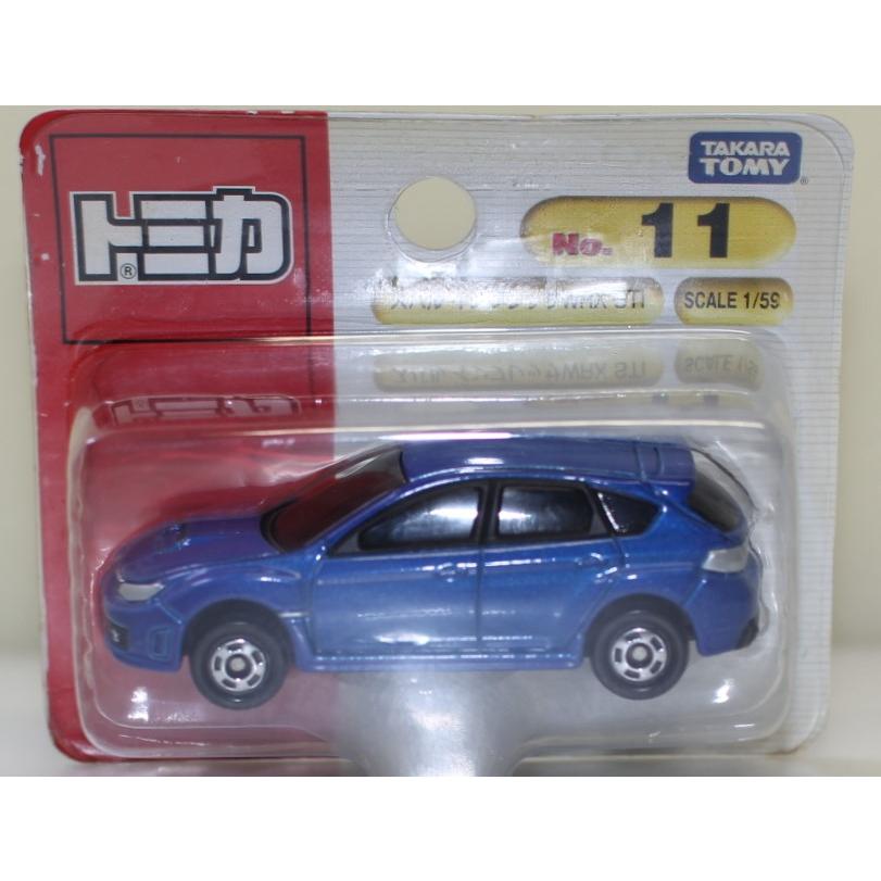 USED トミカ 11 スバル インプレッサWRX STI (ブリスター