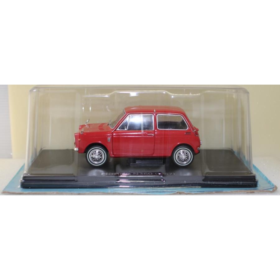 国産名車 1/24 ホンダ N360 カスタム ジオラマ ケース 旧車 ミニカー USED 未開封 1/24 国産名車コレクション ホンダ N360 1967