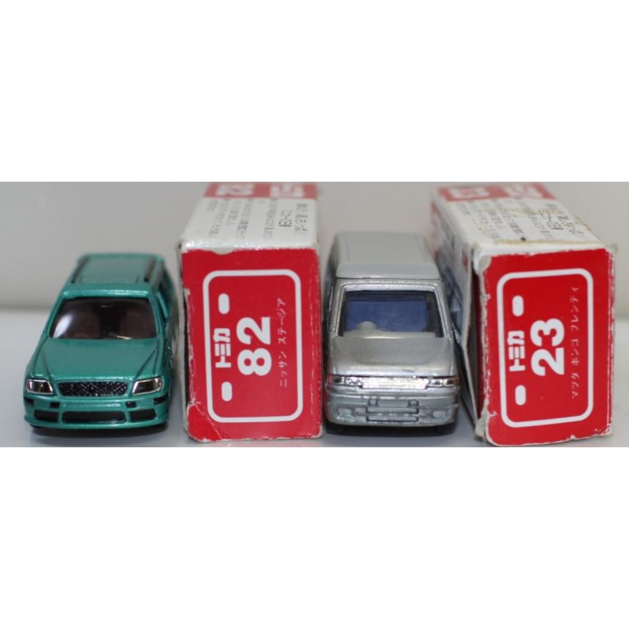 USED ジャンク 傷有トミカ ステージア、ボンゴフレンディ 2台