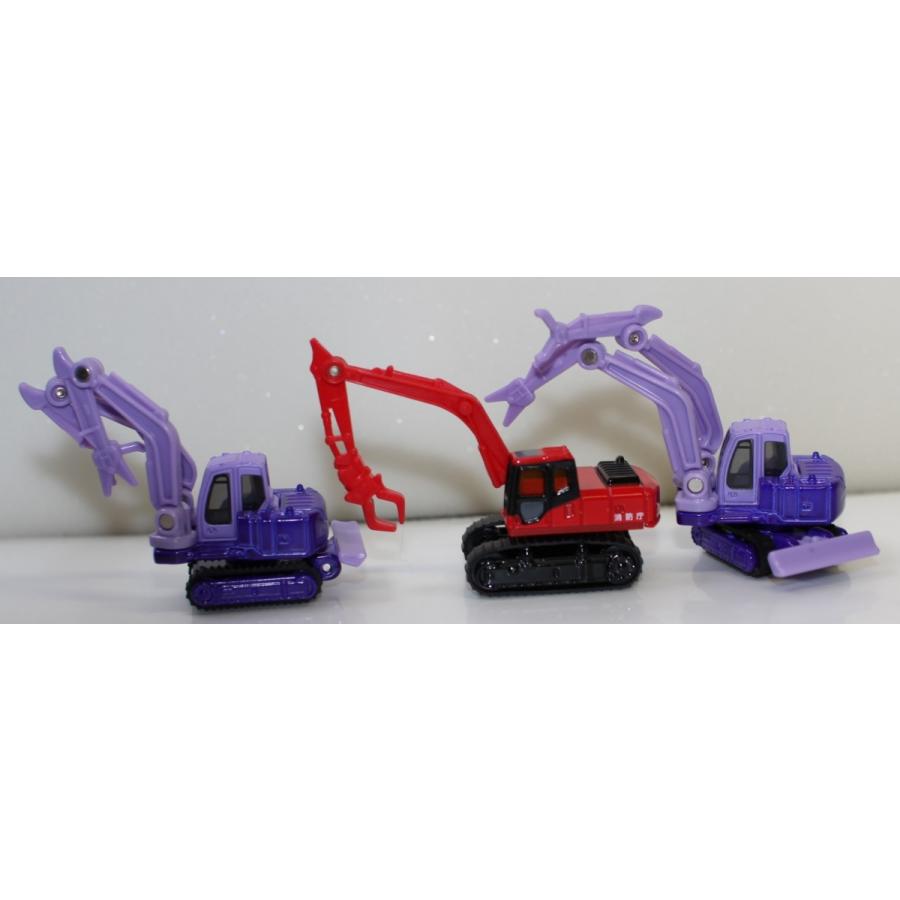USED 傷有 トミカ 特殊工事車両3台セット 240001032847 : mini cars