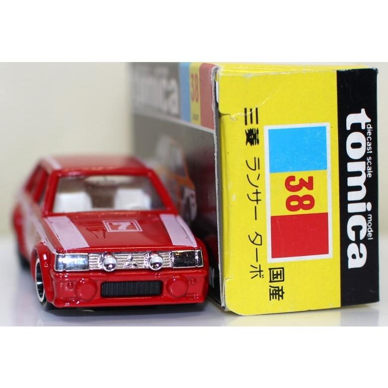 USED トミカ 黒箱 38 三菱 ランサー ターボ 1/60 日本製 240001033020