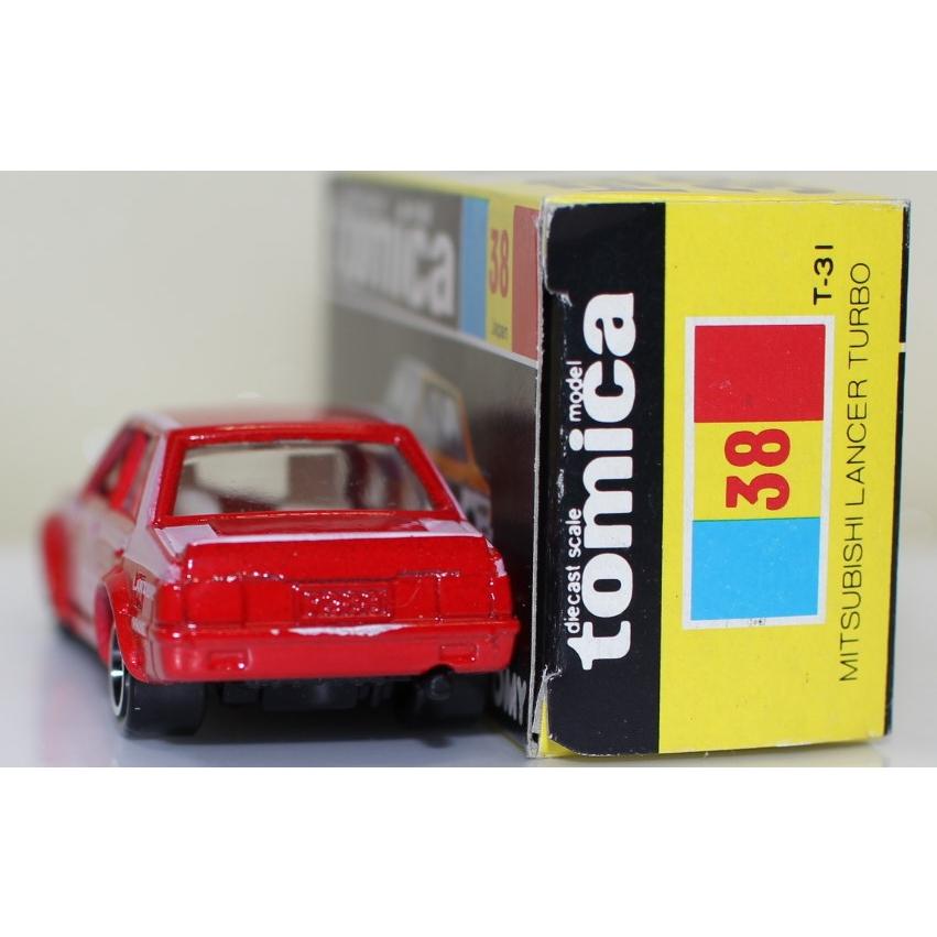 USED トミカ 黒箱 38 三菱 ランサー ターボ 1/60 日本製 240001033020