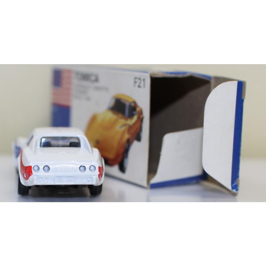 USED トミカ 青箱 F21 シボレー コルベット スティングレー 1/64 日本