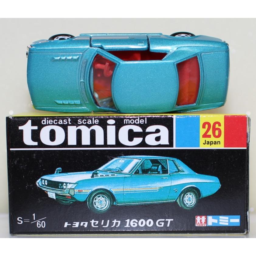 USED 難有 復刻黒箱トミカ 26 トヨタ セリカ 1600GT 240001033103