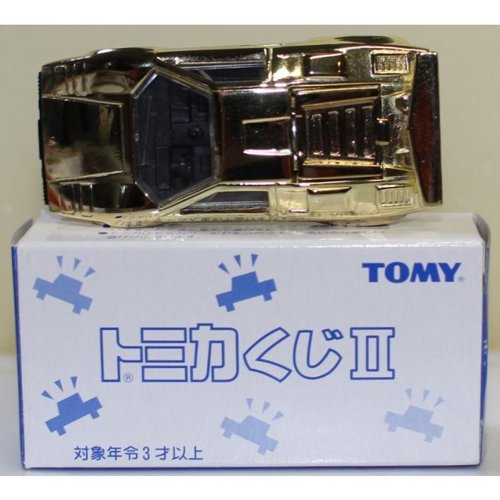 激レア トミカ ランボルギーニ カウンタック LP500S ゴールドメッキライン USED トミカくじ2 ランボルギーニ カウンタック LP500S 金メッキ