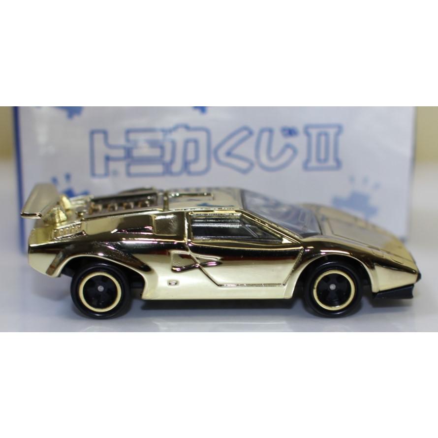 激レア トミカ ランボルギーニ カウンタック LP500S ゴールドメッキライン USED トミカくじ2 ランボルギーニ カウンタック LP500S 金メッキ