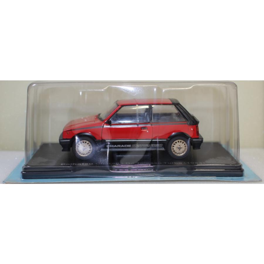 USED 未開封 1/24 国産名車コレクション ダイハツ シャレード デ