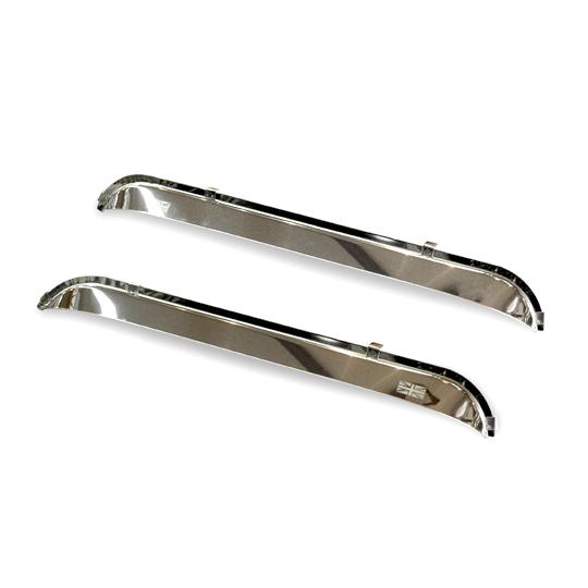 ローバーミニ　ステンレスサイドバイザー ローバーミニ/クラシックミニ ステンレス サイドバイザー : MINI DELTA