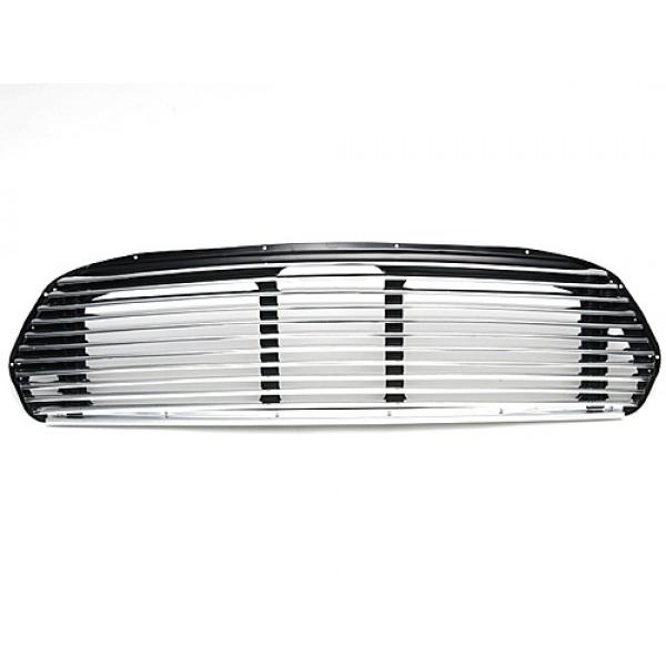 ローバーミニ用　MK3 Classic Mini フロントグリル メッキ ローバーミニ/クラシックミニ MK-3グリル 穴なしタイプ : MINI DELTA