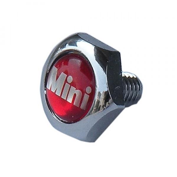 ローバーミニ/クラシックミニ ドアミラー取り付け穴飾りプラグ : MINI