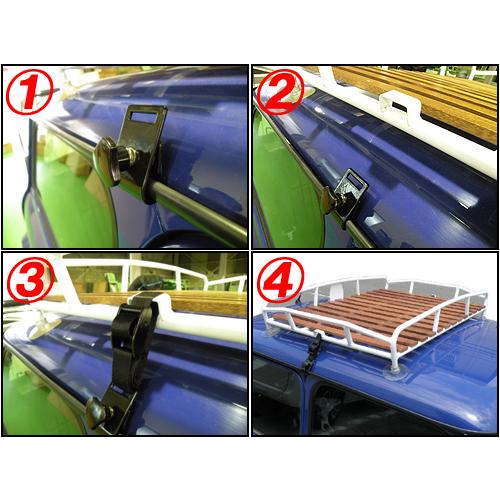 ローバーミニ/クラシックミニ 中型モンテルーフラック アルミ製