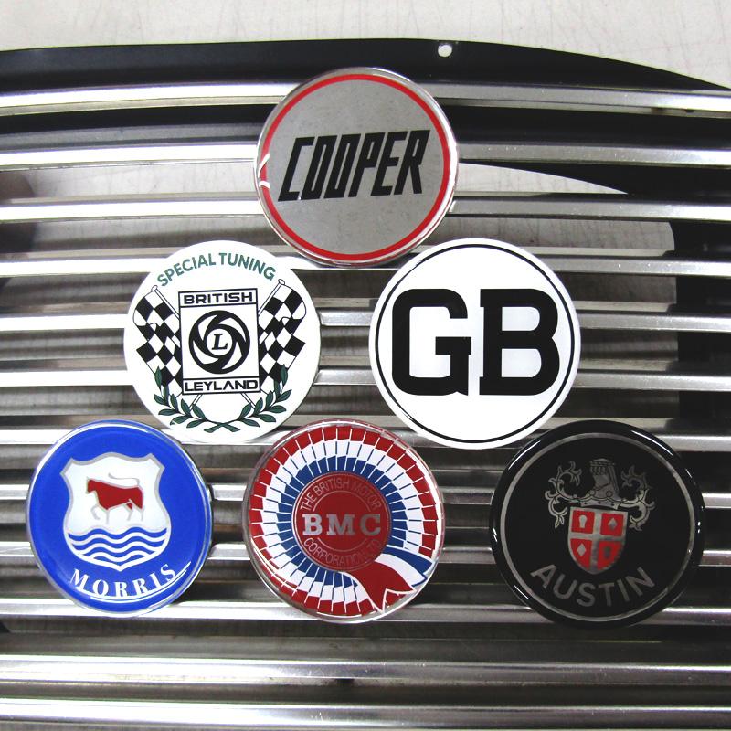 ローバーミニ/クラシックミニ MORRIS グリルバッジ : MINI DELTA