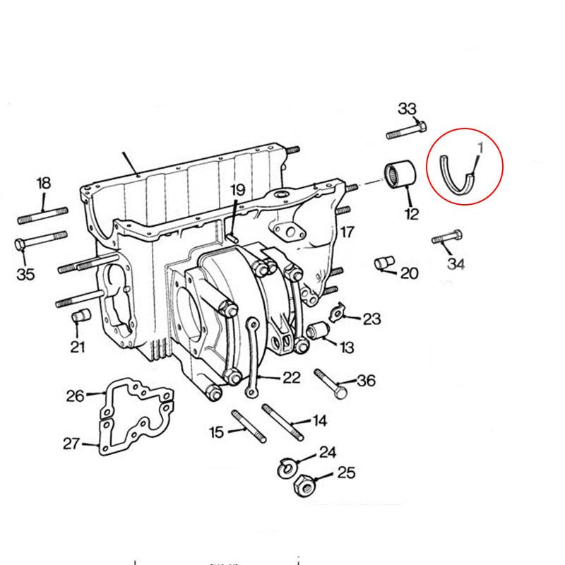 ローバーミニ クラシックミニ 1300cc A+ エンジン用 親メタル セット ローバーミニ クラシックミニ 1300cc A+ エンジン用 親メタル