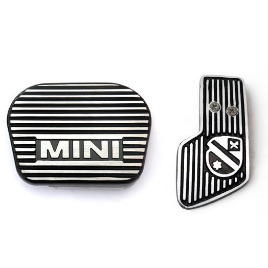 ローバーミニAT車　アクセル&ブレーキペダルセット ローバーミニ/クラシックミニ AT用 アルミブレーキペダル