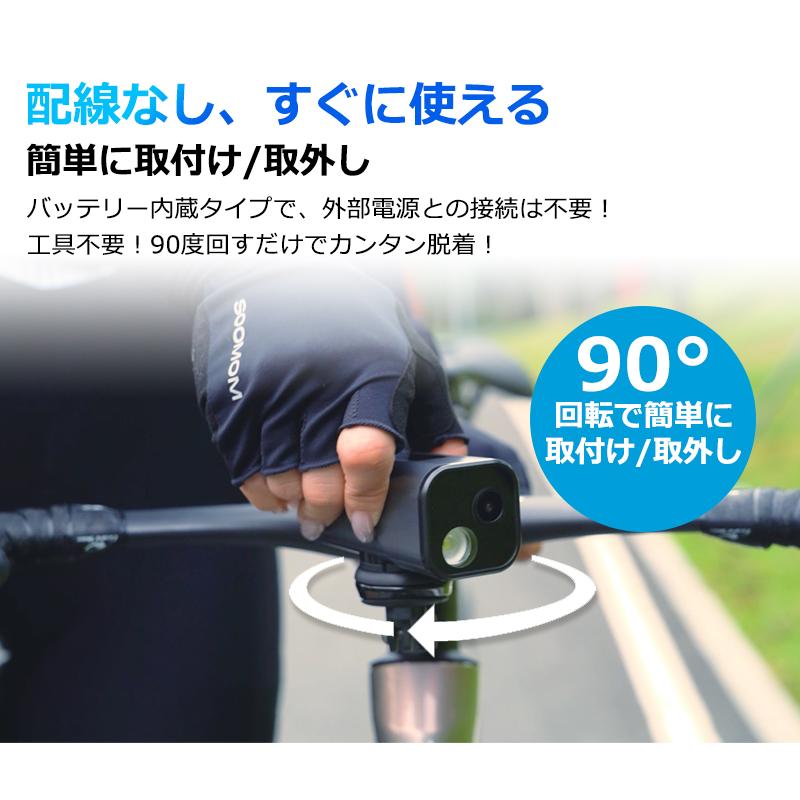 MINIEYE Spedal S1 ドライブレコーダー 自転車 LED ライト バイク