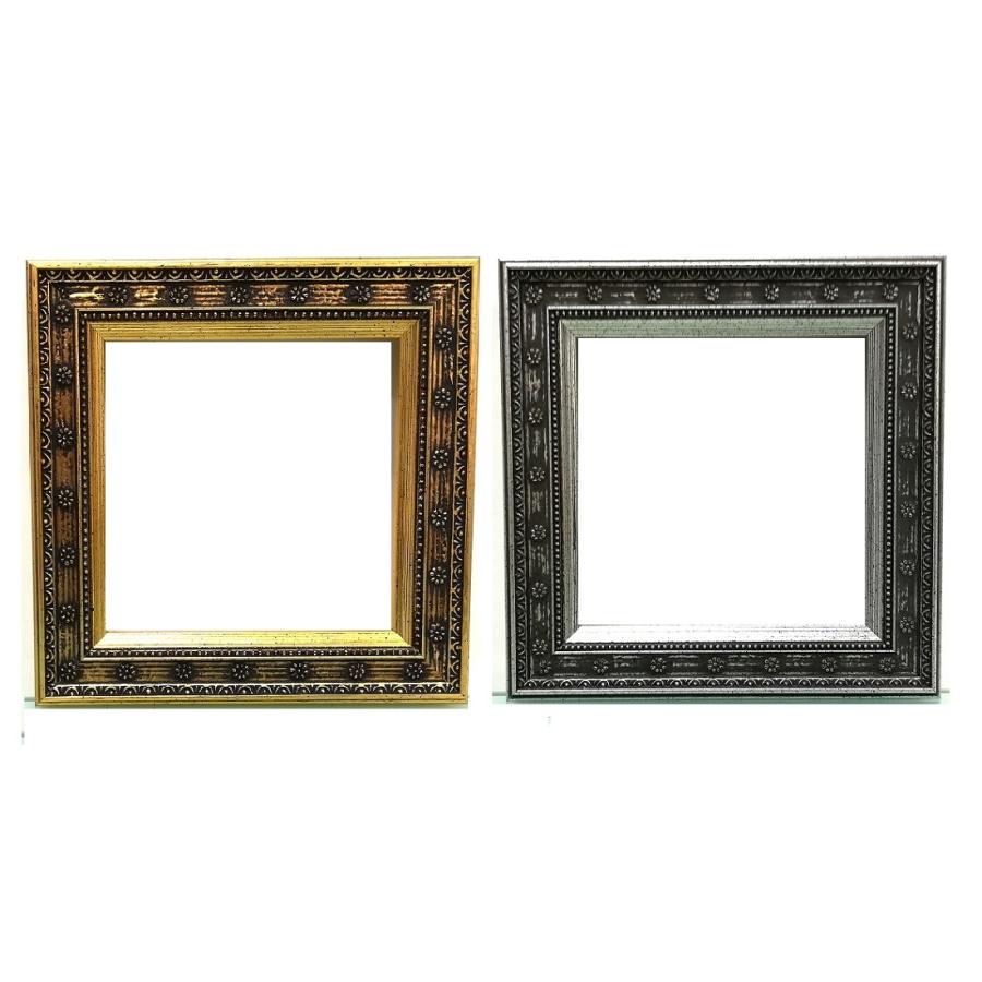 額縁 サイズ100 100ｍｍ 2153 ゴールド シルバー窓枠84 84ｍｍ 箱なし 壁掛け用 卓上スタンド無 おしゃれ アンティーク フレーム gs ミニ額 Com 自社工房 額縁専門店 通販 Yahoo ショッピング