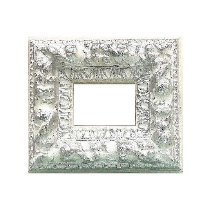 額縁アンティークおしゃれフレームホワイトシルバー額縁サイズ80ｍｍ 60ｍｍ窓枠サイズ66ｍｍ 44ｍｍ 2ｍｍアクリル付壁掛け用 ミニ額 Com 自社工房 額縁専門店 通販 Yahoo ショッピング