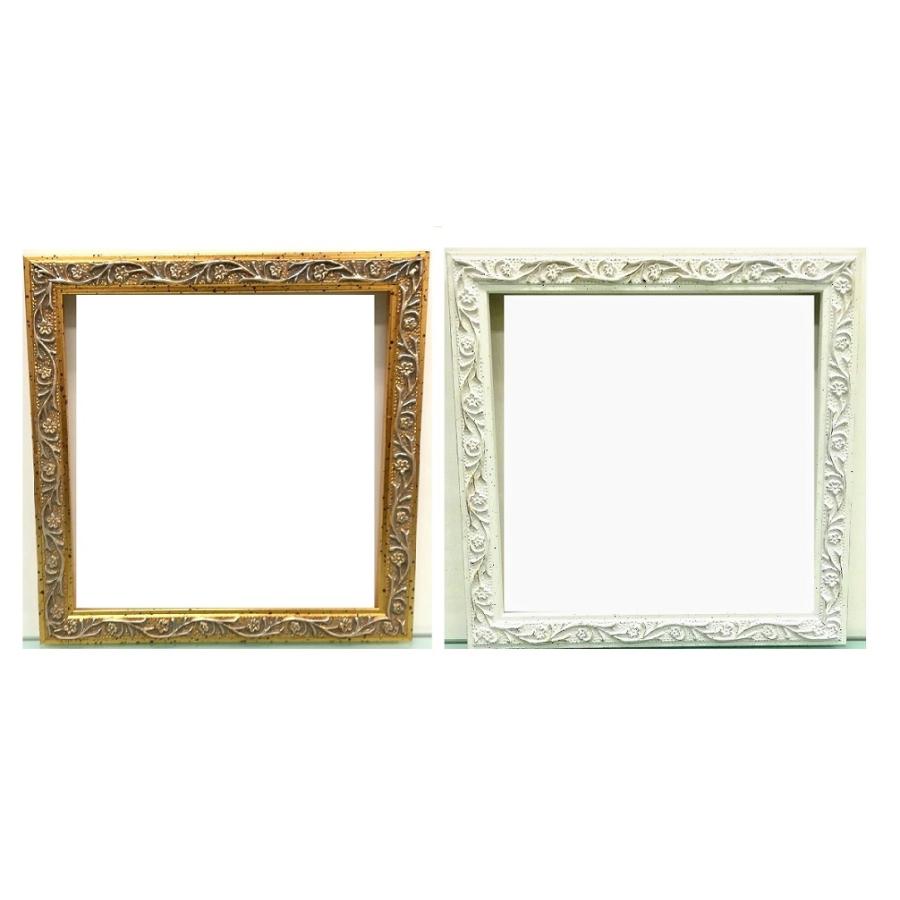 ゴールド ホワイトフレーム額縁サイズ 150ｍｍ 150ｍｍ 窓枠サイズ140ｍｍ 140ｍｍ壁掛け用 Fw ミニ額 Com 自社工房 額縁専門店 通販 Yahoo ショッピング